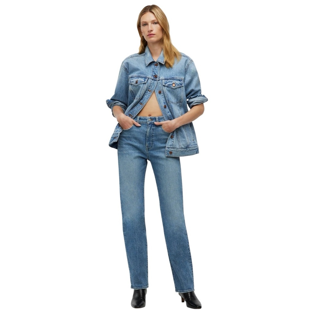 Madewell The ‘90s High-Rise Straight Leg Jean